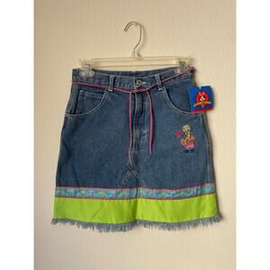 Vintage NWT 1990s Looney Toons Tweety Bird skirt youth size 10/12 L - deadstock!